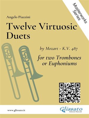 cover image of Twelve Virtuosic Duets for Trombones or Euphoniums